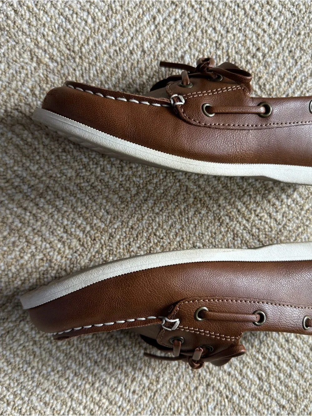 Cat & Jack Boy Brown Boat Shoes